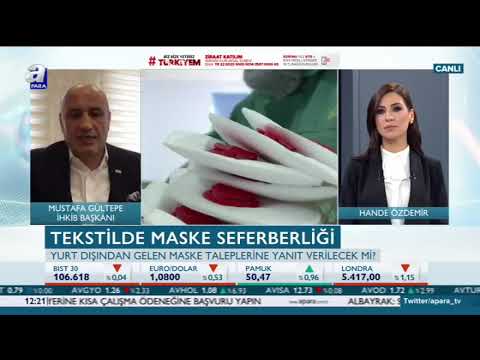 Başkanımız Mustafa Gültepe'nin konuk olduğu, A Para'da yayınlanan Finansın Merkezi Programı